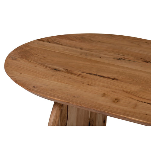 Giga Meubel Eettafel Daan - Ovaal - Acaciahout - 240cm - vtwonen shop