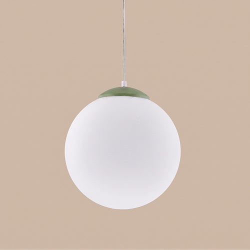 Sollux Lighting Hanglamp UGO 30 olijfgroen - 30x30x120cm