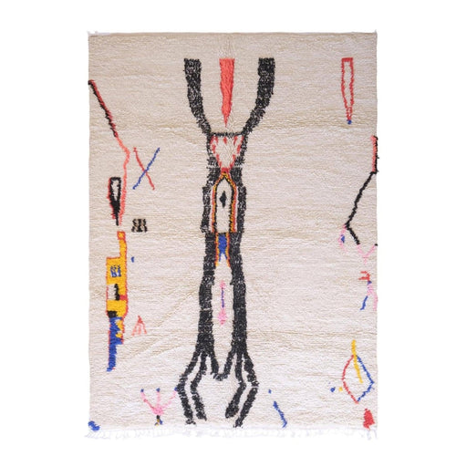 AFK Living vloerkleed Berber - handgemaakt - Wol - 233 x 328 cm