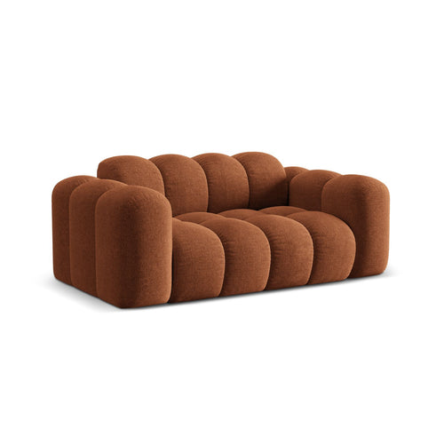 Cosmopolitan Design - Bank Treno 2-zits, chenille baksteen - 94x180x70cm
