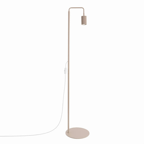 Sollux Lighting Vloerlamp KARBON 1 taupe - 30x30x160cm