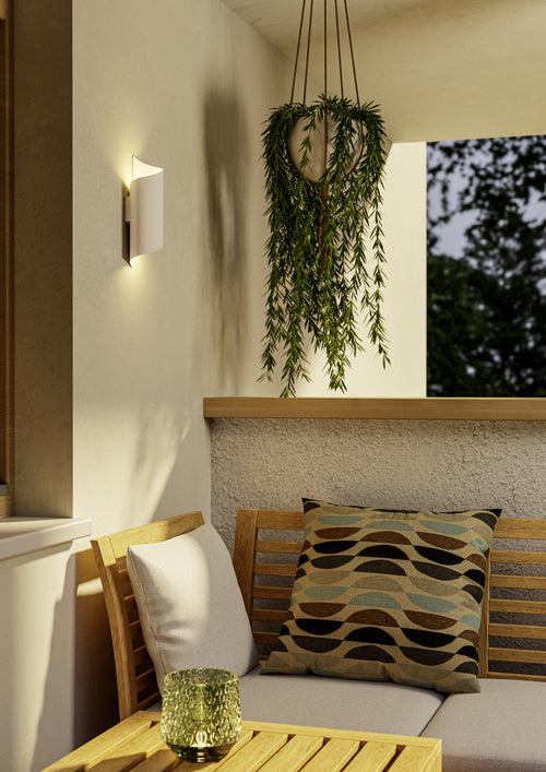 EGLO Wandlamp buiten Montarello - LED - Wit
