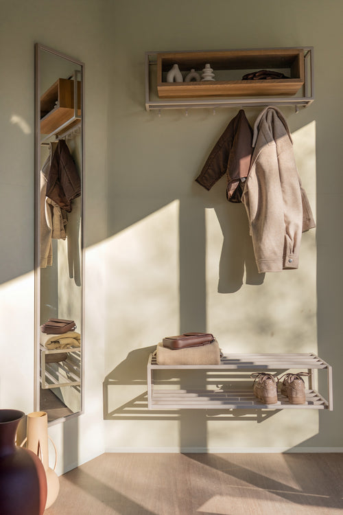 Spinder Design spiegel School L - Silky Taupe