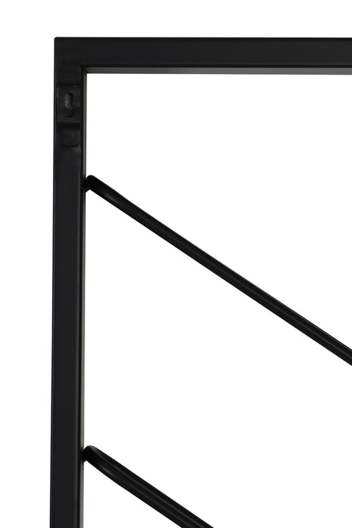 Light & Living wijnrek MALBEO - 36x6x160cm - zwart