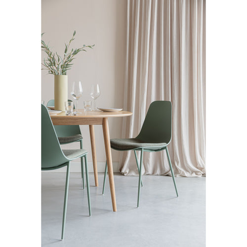Housecraft Living Jeffrey Eetkamerstoelen Groen - Set van 4 - vtwonen shop