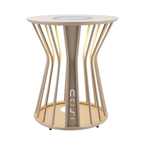 Cosilumia loungetafel met verlichting Ø 52 x 60 cm - sandy beige - vtwonen shop