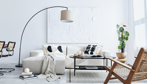 Flourify kunstplant - Philodendron Variegata - 66 cm - vtwonen shop