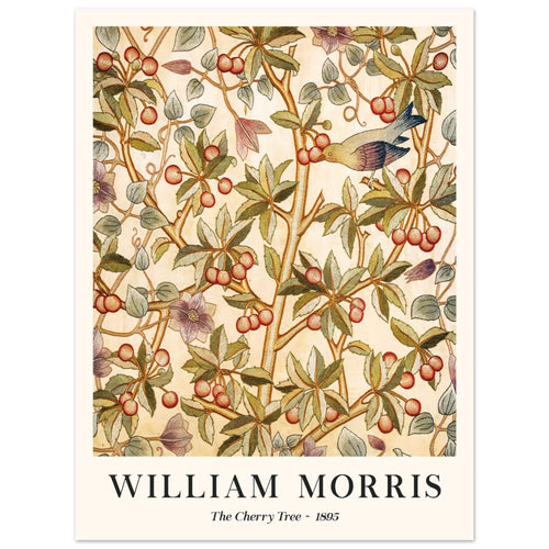 Artfulprints  William Morris - The cherry tree 1895    poster 30x40 cm - vtwonen shop