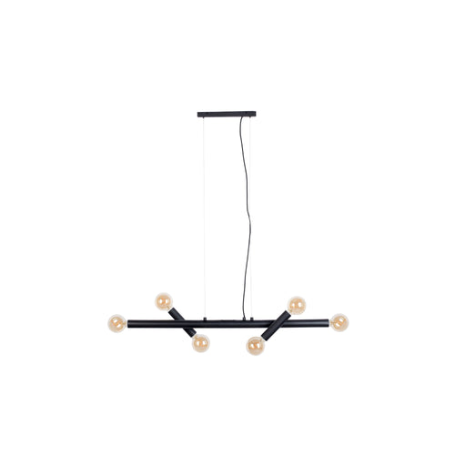 Zuiver Hawk Hanglamp Breed - Zwart - vtwonen shop