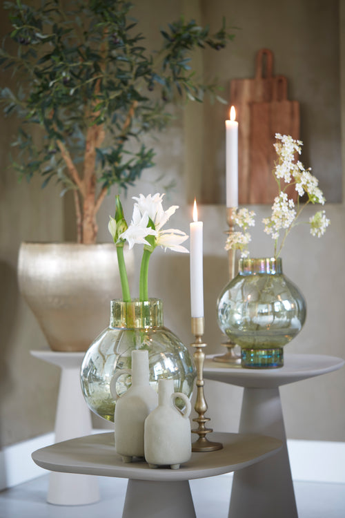 Light & Living bijzettafel ABALA - Ø60x41cm - wit - vtwonen shop