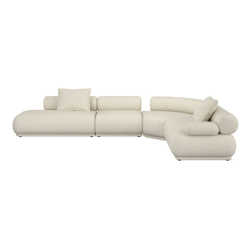 Zuiver Rembrandt 7,5-Zitsbank Rechts Beige