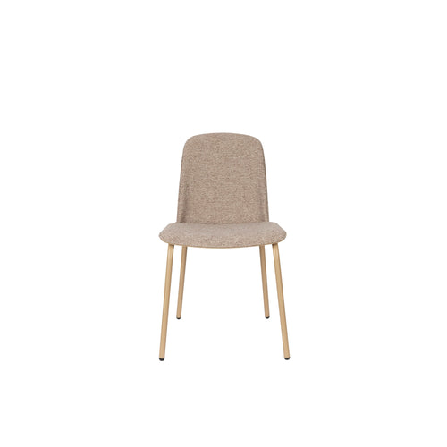 Zuiver Clip Eetkamerstoelen Beige - Set van 2 - vtwonen shop