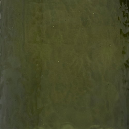 Urban Nature Culture kan hammered banana palm - Ø 15 * 9 * 26.5 cm