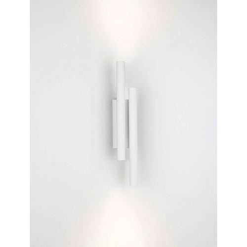 Nova Luce PARON Up & Down wandlamp zandwit LED 15W 715lm 3000K