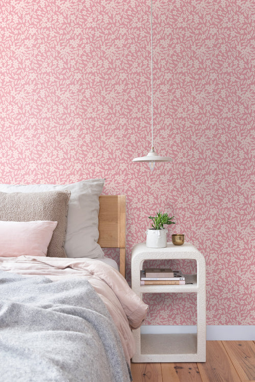 ESTAhome behang bloemetjes roze - 50 x 900 cm - 131439 - vtwonen shop