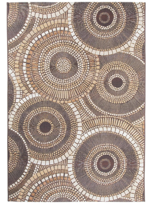 benuta binnen- en buitenkleed Artis - bruin - 200x285 cm