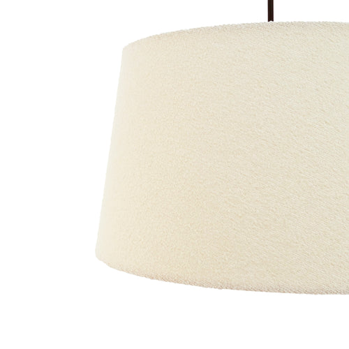 EGLO hanglamp Febres - e27 - textiel - zwart/wit