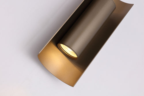 Searchlight wandlamp Roll - 2 lichts - 7.4  x 25.4   cm - brons