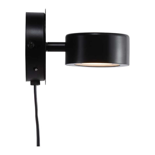 Nordlux Clyde Wandlamp - LED Stepdim - 2700K - Zwart - vtwonen shop