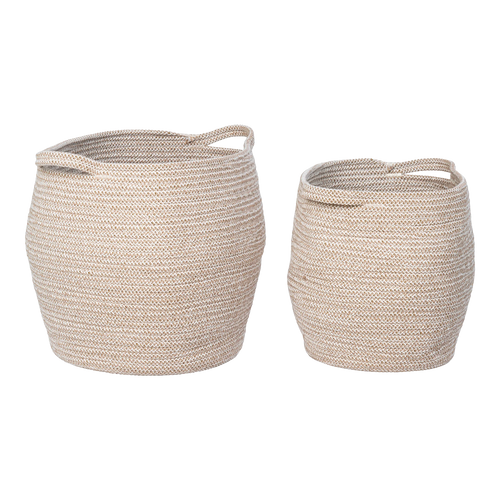 Artichok Aurelia Manden Set van 2 - Beige - met Handvaten - vtwonen shop