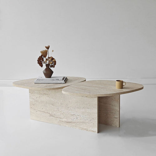 Calicosy - CELESTE Salontafel - Naturel - 125x60x38 cm