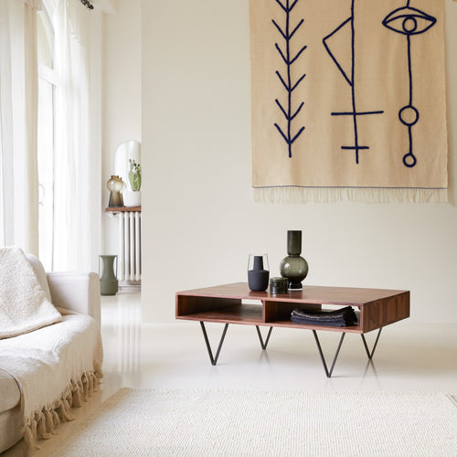 Tikamoon Massief palissander salontafel - Bruin - vtwonen shop