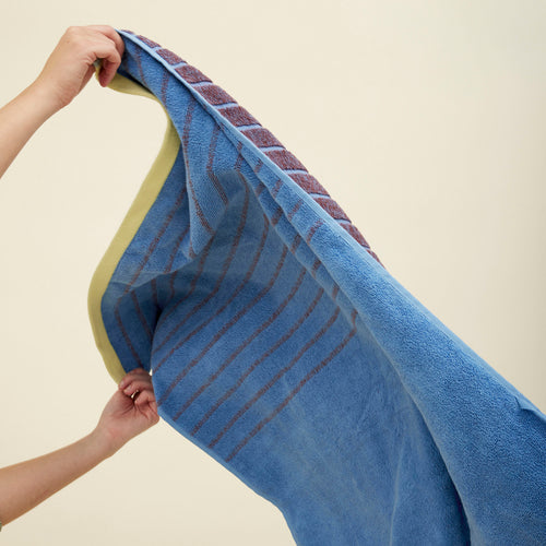 Hübsch handdoek Promenade - katoen - 50x100cm