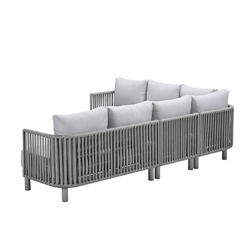 Garden Impressions Loungeset Andong hoek 4-delig - taupe