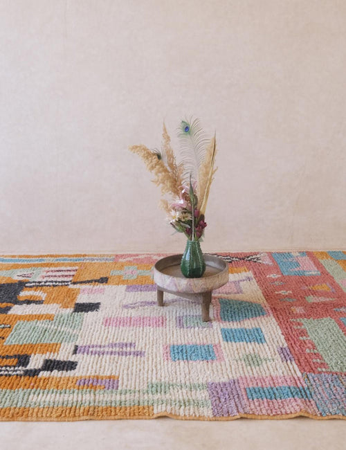 AFK Living vloerkleed Berber - handgemaakt - Wol - 209 x 316 cm