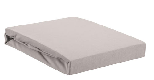 Beddinghouse - Jersey-stretch - Hoeslaken - 90x220 cm - Lichtgrijs - premium kwaliteit