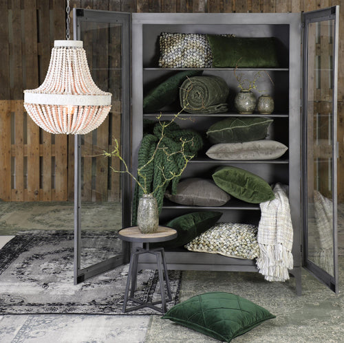 Light & Living hanglamp Luna - wit - Ø51cm