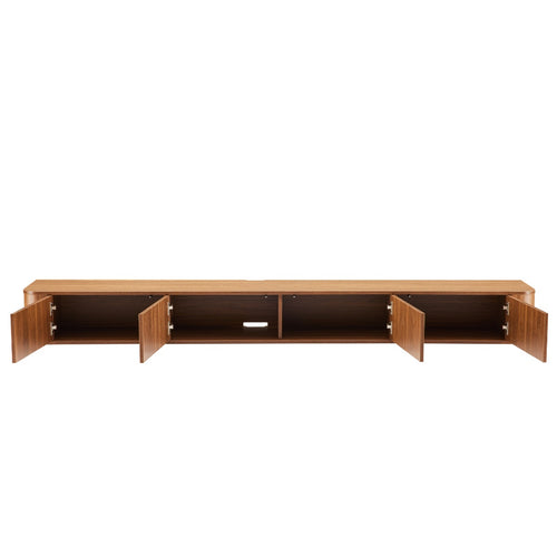 DÉJA Living Tv-meubel Lino - Walnoot - 240x40x25cm