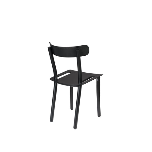 Zuiver Friday Tuinstoel Zwart - Set van 2