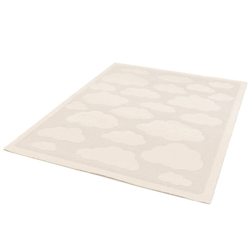 AFK Living vloerkleed  Nuages - reliëfeffect - beige - 120 x 170 cm