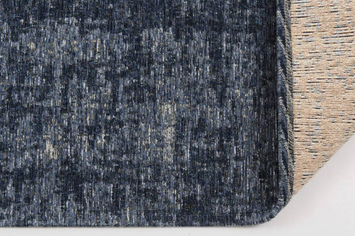 DÉJA Living Vloerkleed Ruma - Donkerblauw Stof - 155x230cm