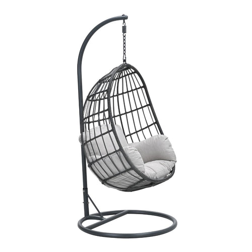 Garden Impressions Hangstoel Esmee swing egg - donker grijs