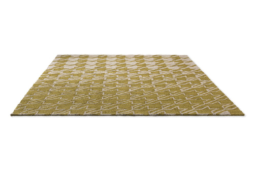 Vloerkleed Ted Baker Houndstooth Mustard Outdoor 200x280 cm - vtwonen shop