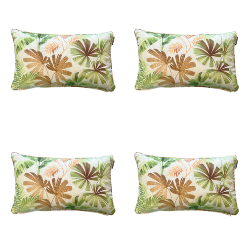 Madison sierkussen Axel - multikleur - 50x50x10cm - set van 4