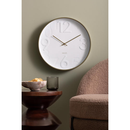 Karlsson wandklok Ayuno - groen - Ø40cm - vtwonen shop