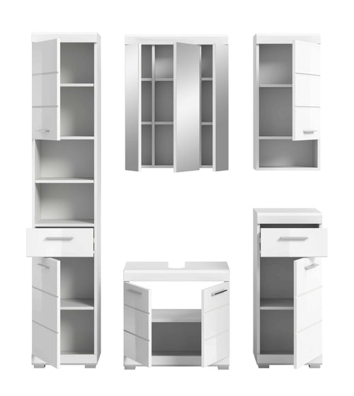 Furnilux Scout 5-Delige Badkamercombinatie - 134cm x 191cm x 34cm