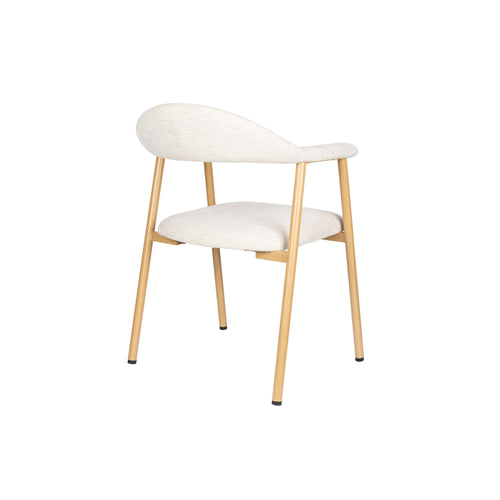 Housecraft Living Amy Eetkamerstoelen Beige - Set van 2