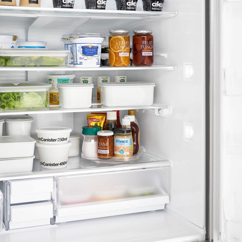 Yamazaki Tower Opbergbakje draaibaar smal - Wit - vtwonen shop