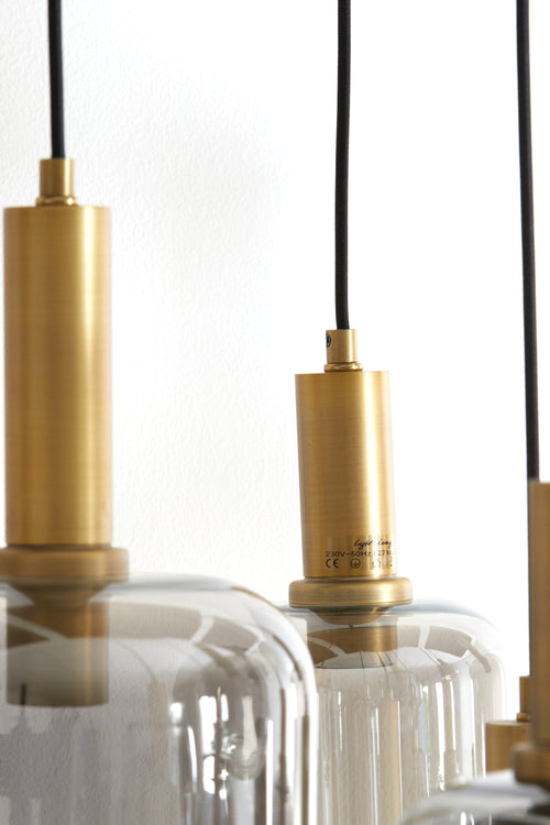 Light & Living hanglamp Lekar - brons - 83.5x83.5x79.5 cm