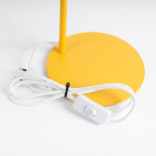 Sollux Lighting Tafellamp NOX geel - 18x18x35cm