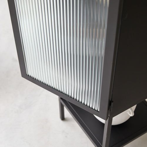 Tikamoon Metalen kolomkast - Zwart - vtwonen shop