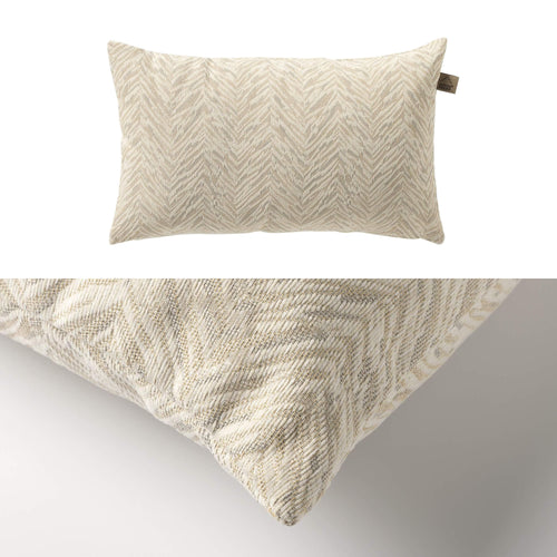 KUSSENSET - 3-delig - Dune Catch - 45x45 cm, 30x50 cm - inclusief binnenkussens - beige, wit