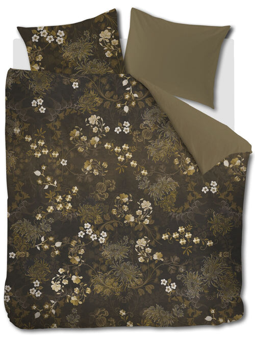 Beddinghouse Dekbedovertrek Darcy - 240 x 200/220 cm - Olive Green