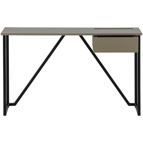 WOOOD bureau New Julius - Grenen - Mud - 75x126x53 - vtwonen shop