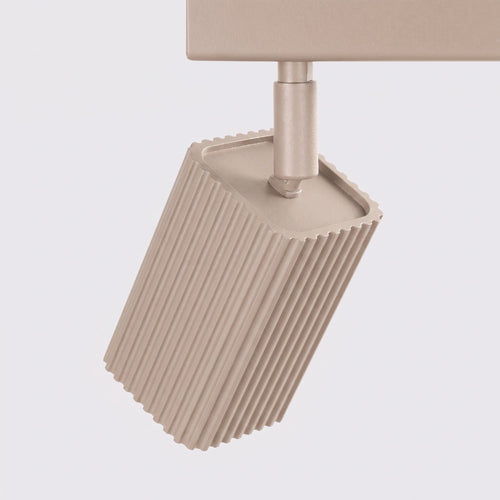 Sollux Lighting Plafondlamp RAYO 2 taupe - 30x6x16,5cm