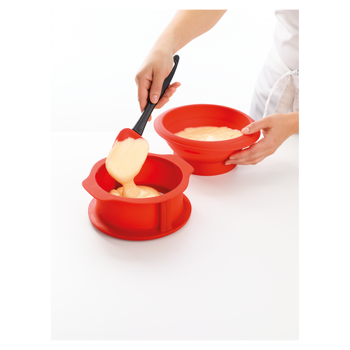 Lékué Springvorm Rond + Keramisch bord ø15 cm